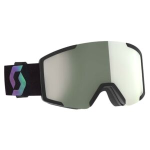 Scott Shield Amp Pro Ski Goggles Negro Amplificator Pro White Chrome/CAT2