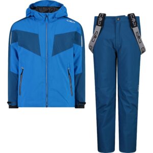 Cmp Set Jacket And Pant 33w0024 Azul 4 Years