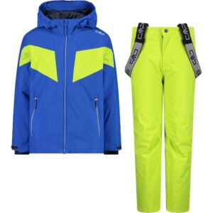 Cmp Set Jacket And Pant 33w0024 Verde,Azul 10 Years