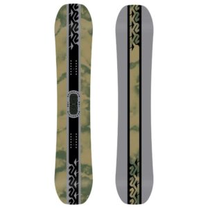 K2 Snowboards Geometric Wide Snowboard Verde 151W