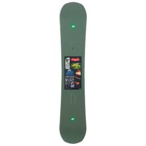 K2 Snowboards World Peace Snowboard Verde 154