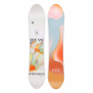 Ride Compact Woman Snowboard Transparente 150