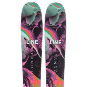 Line Pandora 110 Alpine Skis Multicolor 162