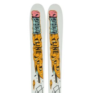 Line Ruckus Junior Alpine Skis Amarillo 155