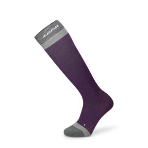Lenz Merino Compression 1 Long Socks Lila EU 39-41 Hombre