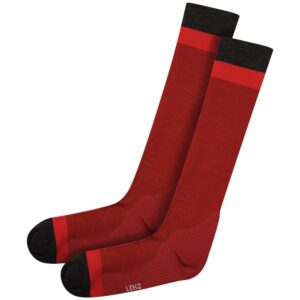Lenz Merino Compression 1 Long Socks Rojo EU 42-44 Hombre