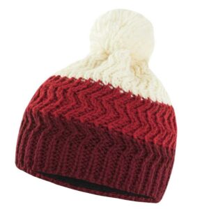 Loeffler Knetted 3c Booble Beanie Rojo  Hombre