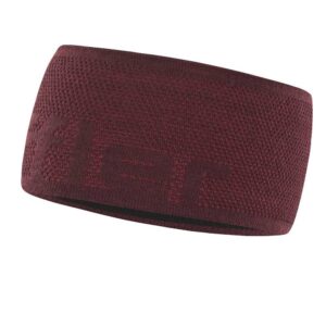 Loeffler Knitted Logo Headband Lila  Hombre