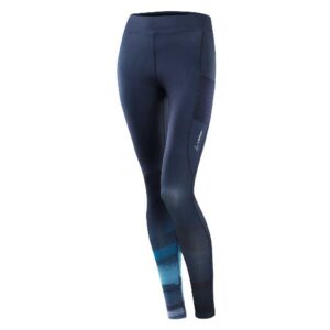 Loeffler Lumina Dimple Elastic Leggings Azul M Mujer