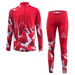 Loeffler Worldcup 23 Race Suit Rojo 152 cm Niño