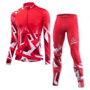 Loeffler Worldcup 23 Race Suit Rojo M Hombre