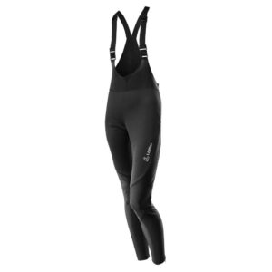 Loeffler Ws Warm Leggings With Suspenders Negro M Mujer
