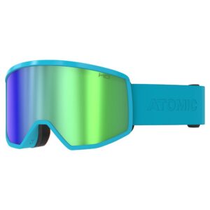 Atomic Four Hd Ski Goggles Azul Green HD/CAT1-2