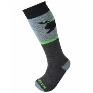 Lorpen S2kne Merino Eco Socks 2 Units Verde,Gris EU 35-38 Niño