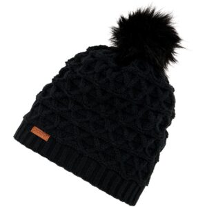 Protest Prtpatsys Beanie Negro 55 cm Mujer
