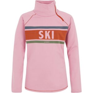 Protest Prtrieda Half Zip Long Sleeve T-shirt Rosa 152 cm Niño